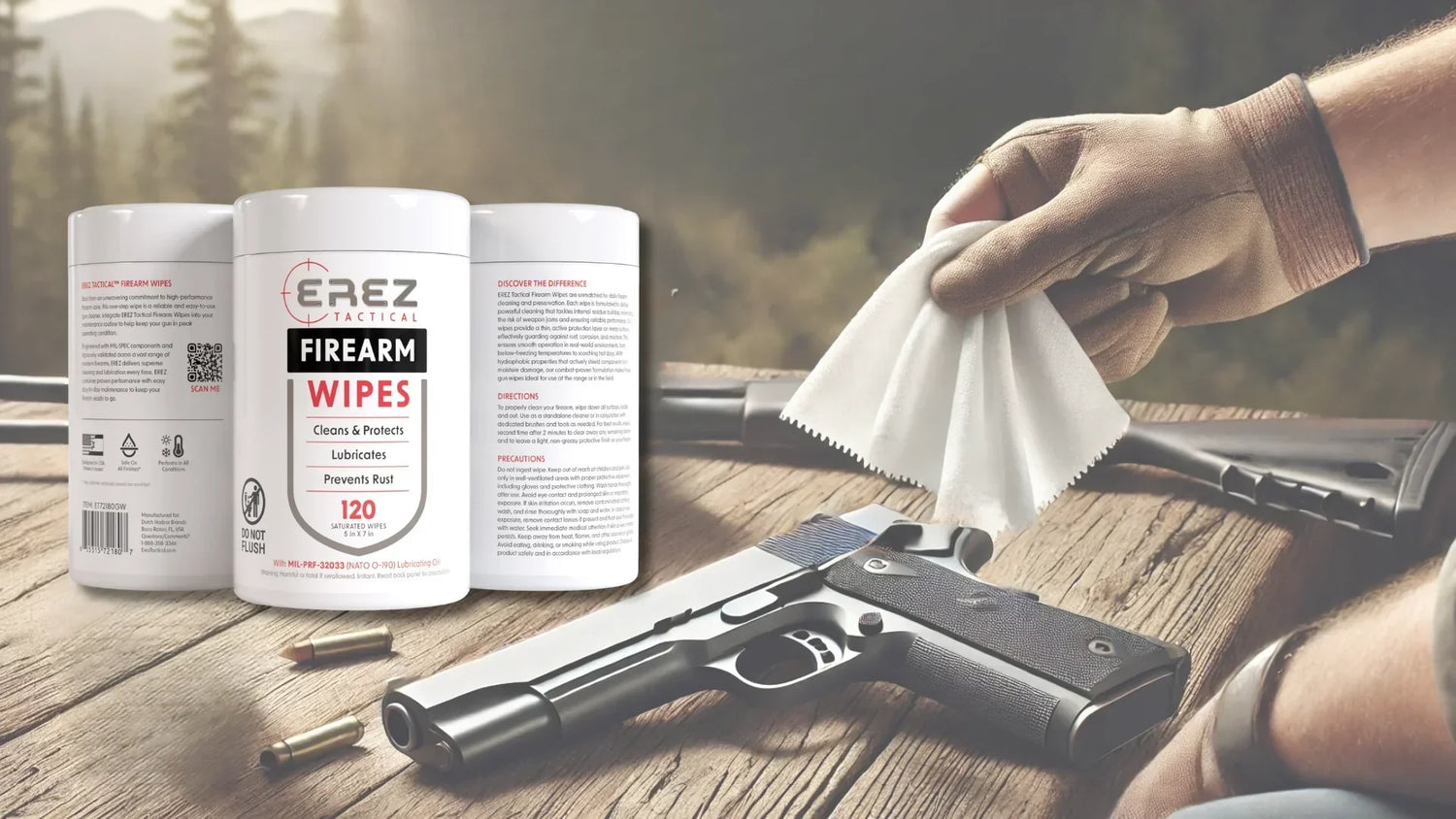 Best Firearm Cleaner: Reveal the Ultimate Wet Wipes Solution for Pristine Guns